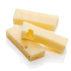 Emmentaler-Streifen Lebensmittel-Attrappe, Pack à 3 Stück