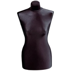 Ersatzbezug Für Damen-Schneiderbüste, Schwarz