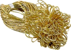 Fertigschleifen Gold 40 Cm, 100 Stück