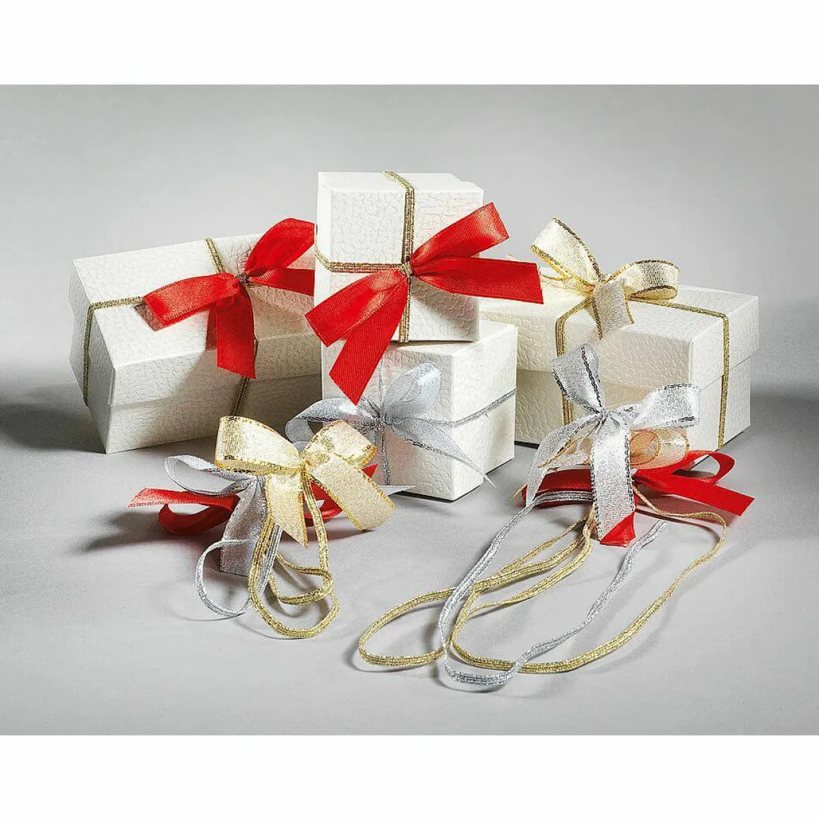 Fertigschleifen Gold 40 Cm, 100 Stück