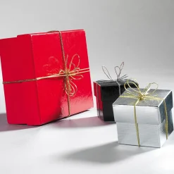 Fertigschleifen Silber 40 Cm, 100 Stück