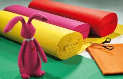 Filz Stoff, Rot, 1,5 Mm, 180 Cm