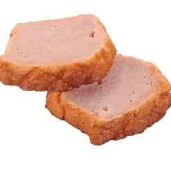 Fleischkäse-Scheiben Lebensmittel-Attrappe, 2 Stück