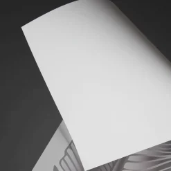 Folien-Banner Feder, 139 Cm Lang