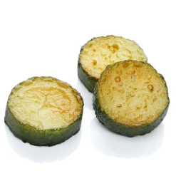 Gebratene Zucchini-Scheiben Lebensmittel-Attrappen, Pack à 3 Stück