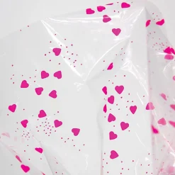 Geschenkfolie Herzen 70 Cm, 100 M