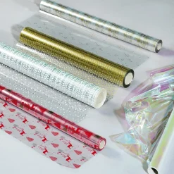 Geschenkfolie Sterne 70 Cm, 100 M