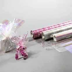 Geschenkfolie Sterne 70 Cm, 100 M