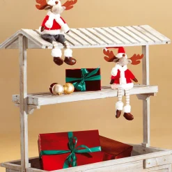 Geschenkkartonage Metallic, Rot, 5tlg.