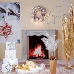 Geschenkkartonage Metallic, Gold, 5tlg.