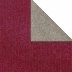 Geschenkpapier Bicolor Secare Rolle 50 Cm, 250 M, Silber Beere