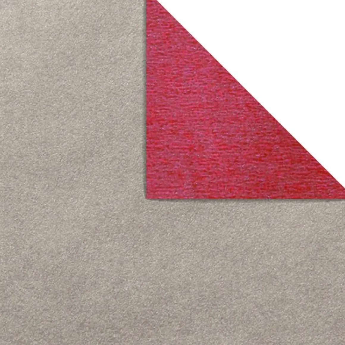 Geschenkpapier Bicolor Secare Rolle 70 Cm, 250 M, Silber Beere