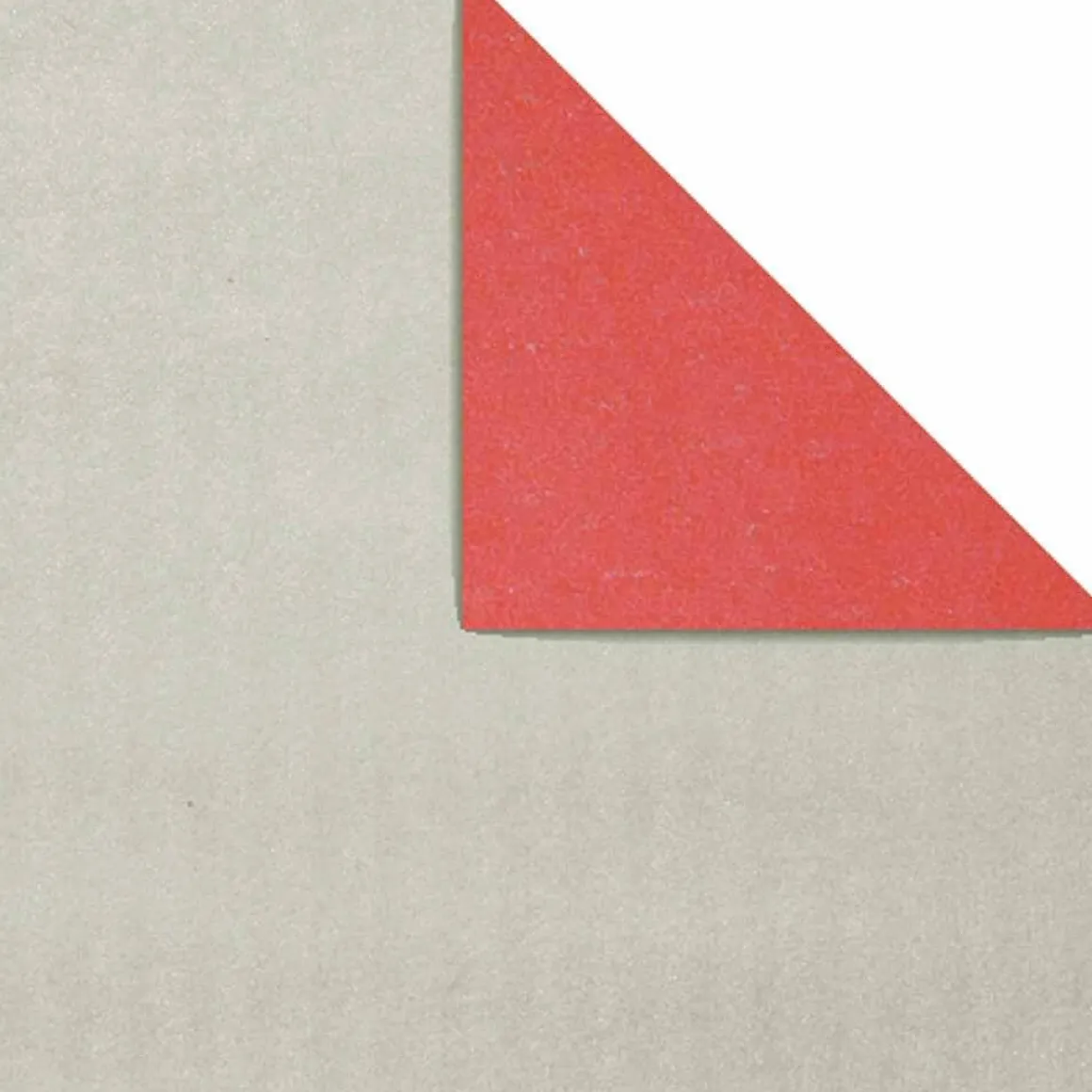 Geschenkpapier Bicolor Secare Rolle 50 Cm, 100 M, Rot Silber