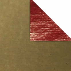 Geschenkpapier-Rolle Kraftpapier Secare Rolle 70 Cm, 50 M, Rot-metallic