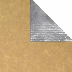 Geschenkpapier-Rolle Kraftpapier Secare Rolle 70 Cm, 50 M, Silber-metallic