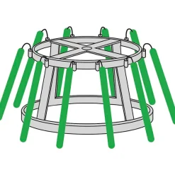 Gigant Baum Ohne Licht, 440 Cm