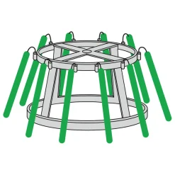 Gigant Baum Ohne Licht, 1000 Cm