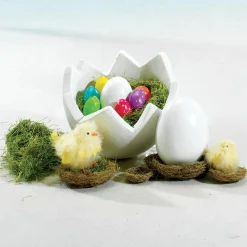 Gigant-Deko-Eihälfte, 44 Cm Ø