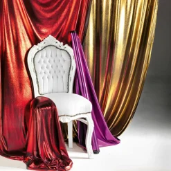 Glanzstoff Folienjersey Gold 110 Cm Breit