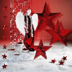 Glanzstoff Folienjersey Rot, 110 Cm Breit