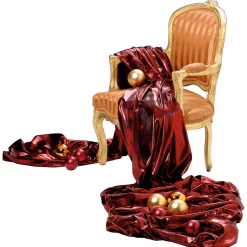 Glanzstoff Folienjersey Rot, 110 Cm Breit