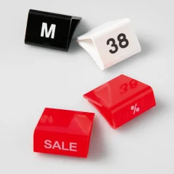 Glasbodenaufstecker, Rot 'Sale'