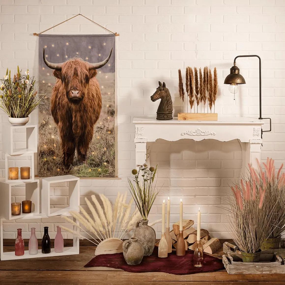 Glasvasen-Set 18 Cm Hoch, 4tlg., Pink/rosa