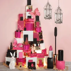 Glasvasen-Set 18 Cm Hoch, 4tlg., Pink/rosa