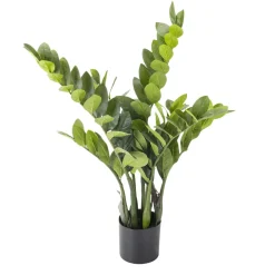 Glücksfeder Zamioculcas Kunstpflanze Im Topf 70 Cm