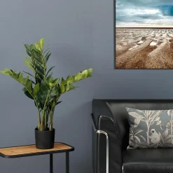 Glücksfeder Zamioculcas Kunstpflanze Im Topf 70 Cm