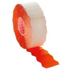 Haftetiketten 26 X 16 Mm, Leuchtrot, 1200 Stk