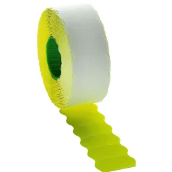 Haftetiketten Für Preisauszeichner 26x12 Mm, Leuchtgelb