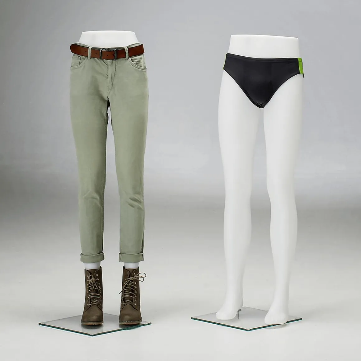 Herren-Hosenpräsenter Weiß 120 Cm Hoch