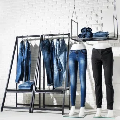 Herren-Hosenpräsenter Weiß 120 Cm Hoch