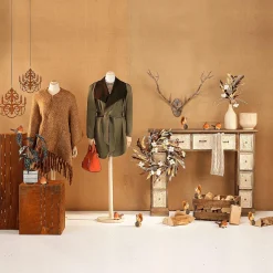 Herren-Schneiderbüste, Büste 76 Cm, Schwarz/schwarz