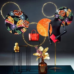 Herren-Schneiderbüste, Büste 76 Cm, Schwarz/schwarz