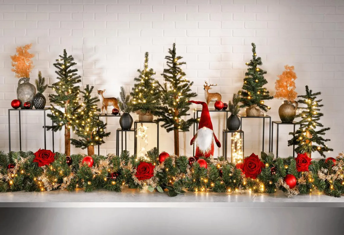 Hirsch-Dekofigur Aus Polyresin 23 Cm