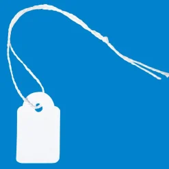 Hänge-Etikett Mit Faden, 11 X 29 Mm