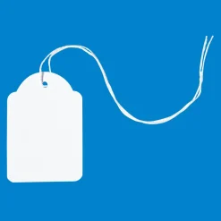 Hänge-Etikett Mit Faden, 45 X 65 Mm