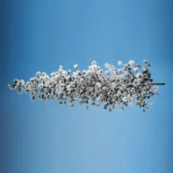 Hängender, Künstlicher Weihnachtsbaum Kiefer Mit Beeisten Nadeln Und LED 300 Cm