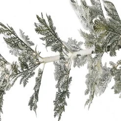 Hängender, Künstlicher Weihnachtsbaum Zeder Mit Beeisten Nadeln 400 Cm