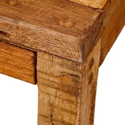 Holz-Beistell-Tische Säulen-Set 60, 75, 90 Cm