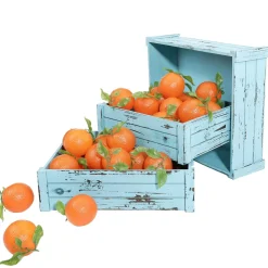 Holzkisten-Satz, Hellblau