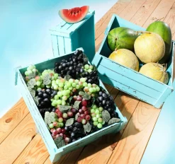 Holzkisten-Satz, Hellblau