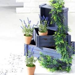 Holzkisten-Satz, Lila