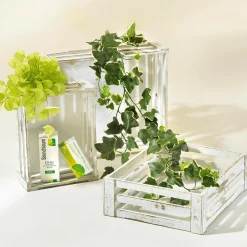 Holzkisten-Satz, Weiß