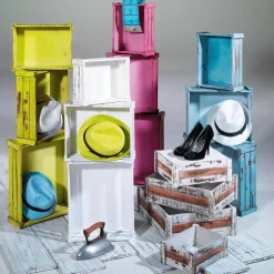 Holzkisten-Satz, Weiß