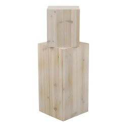 Holz-Minisäulen Set Natur