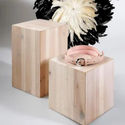 Holz-Minisäulen Set Natur