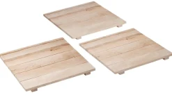 Holzpalletten-Set 45 X 45 Cm, 3 Stück